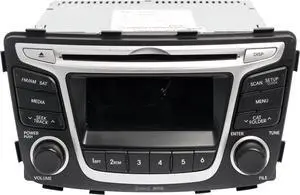 2014 Hyundai Accent AM FM Radio SiriusXM Single Disc CD MP3 Player 96170-1R110