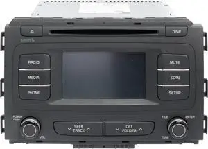 2015-16 Kia Sedona AM FM Radio Receiver MP3 CD Player Model Number 96180A9800WAC