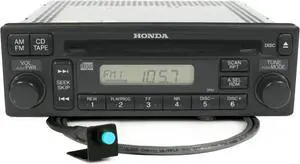 2001-02 Honda Accord AM FM CD with Bluetooth on Pigtail 2PA1  39100-S84-A410-M1