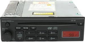 2005-2006 Hyundai Tiburon AM FM OEM Radio Single Disc CD Player - 96160-2C150
