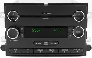 Ford Lincoln 2008 F-150 Mark LT AM FM Receiver with 6 CD Player 8L3T-18C815-FB