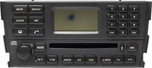 2003-2008 Jaguar S Type AM FM Radio Single CD Player Model Number 2R83-18B876-AE