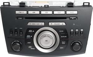2010 Mazda 3 AM FM Radio Aux MP3 Player WMA Single-Disc CD Player BBM266AR0A