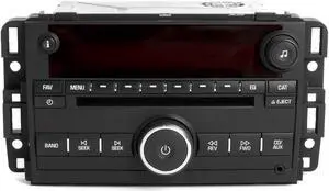 2007 2008 GMC Acadia AM FM CD Player w Auxiliary Input Stereo Receiver 25802585