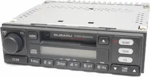 Subaru Legacy 2000-2001 Radio AM FM Cassette 86201AE08A - Face P120