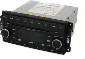 2007-2011 Chrysler Sebring AM FM Radio 6 Disc DVD CD w Satellite REQ 05064922AE