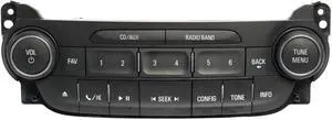 2014-2016 Chevrolet Malibu Radio CD Player Contol Panel Part Number 23430066