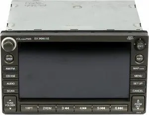 07-09 Honda Civic Single Information GPS TV Screen 39541-SNA-A310-M1 Face 2AC4