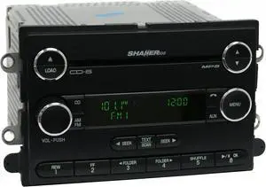 2008-09 Ford Mustang Shaker 500 AM FM Radio 6 Disc mp3 CD Player 8R3T-18C815-GD
