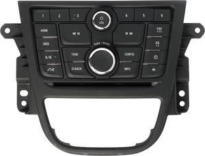 2013-2016 Buick Encore Radio and CD Player Control Panel Part Number 95383984