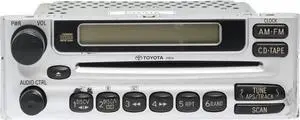2004-2005 Toyota Echo AM FM Radio Single CD Player Face 31806 Part 08600-00980