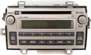 2011-2014 Toyota Matrix AM FM Radio Single CD Player Part 86120-02C40 Face D1818