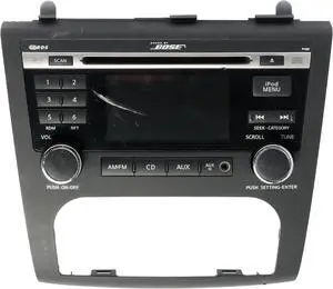 2010-13 Nissan Altima AM FM Radio AUX Single Disc CD Player 28185ZX00A OPT PY05F