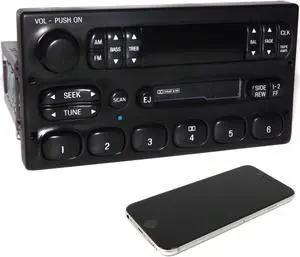 Ford 1999-2010 Truck Van AM FM Cassette Bluetooth mp3 Input Radio F85F-19B132-AA Ford 1999-2010 Truck Van AM FM Cassette Bluetooth mp3 Input Radio F85F-19B132-AA