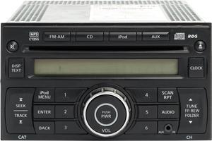 2011-2015 Nissan Rogue AMFM Radio Aux Single Disc CD MP3 Player 281851VK1A CY26G
