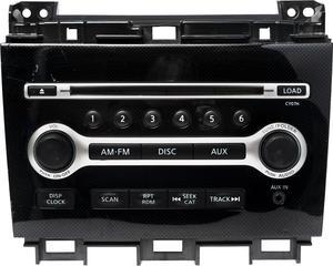 2011 Nissan Maxima AM FM Radio  6 Disc CD MP3 Player Aux Input Model 28185ZX75A