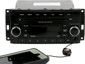 2015-2017 Chrysler Jeep Wrangler AMFM Single CD OEM Player Radio P05091164AC RES 2015-2017 Chrysler Jeep Wrangler AMFM Single CD OEM Player Radio P05091164AC RES