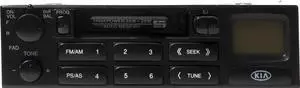 1995-1997 Kia Sephia AM FM Radio Receiver Cassette Player Part Number 63857144