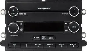 2008-09 Ford Mustang AM FM Radio 6 Disc CD Mp3 Player Part Number 8R3T-18C815-HB
