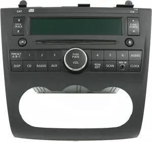 2007-2009 Nissan Altima AMFM Radio Single Disc CD Player w Aux 28185ZN40A PY13B
