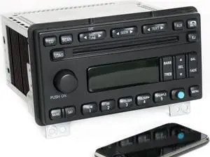 Lincoln Aviator 2003-2004 Radio AM FM 6 Disc CD w Bluetooth Music 5C5T-18C815-AC
