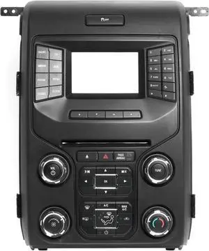 2013-14 Ford F-150 OEM Control Panel Bezel w Climate Controls EL3T-18A802-BA3JA6