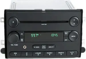 Ford Mercury 2006-2007 Radio AM FM mp3 CD w Auxiliary Input 6E5T-18C869-AK