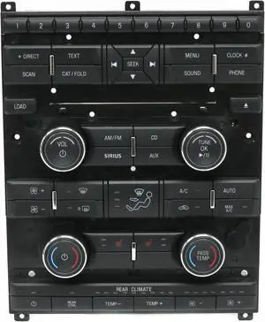 2009 Ford Flex OEM Control Panel w Automatic Temperature Controls 8A8T-18A802-CF