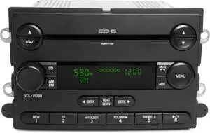 2007 Lincoln LT Ford F-150 AM FM MP3 6 Disc Player Radio 7L3T-18C815-LA