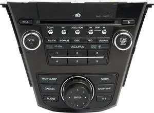 2010-2013 Acura MDX AM FM Radio Receiver w CD Player 39101-STX-A610-M1 2AF1