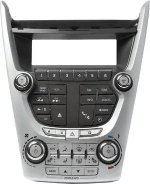 2010-2011 Chevrolet Equinox Radio Control Panel w Climate Controls 20920048