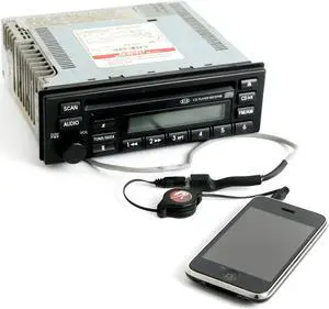 Kia Spectra 02-04 Radio AM FM CD Player w Auxiliary Input on Pigtail 1K2NC6686X