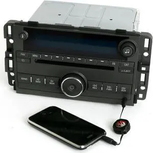 2008 Buick Lucerne AM FM MP3 CD Radio w Auxiliary Input 25957382 US8 Unlocked