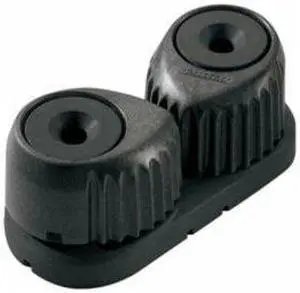 RONSTAN SMALL C-CLEAT CAM CLEAT BLACK W/BLACK BASE