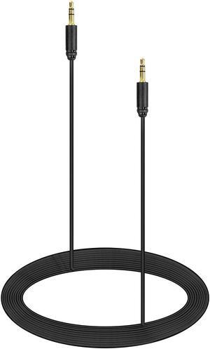 Movo MC6 3.5mm Male Stereo TRS to 3.5mm Male Stereo TRS Output Connector Cable - Connects Audio Mixers/Microphones to Camera/Recorders (Dual Male 20-foot Extended Cable)