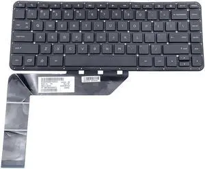 SN6132 SG-62220-XUA Genuine HP Pavilion 14-P0 English US Silver Laptop Keyboard Laptop Keyboards - OEM