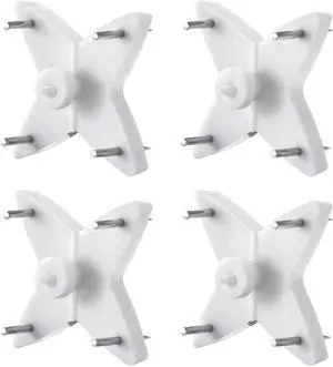 17lbs Hardwall Hanger for Hardware, Fasteners & Hooks Wall Mount Non-mark Hook Picture Photo Frame Hangers, 50 Pcs