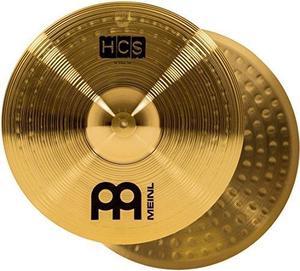 meinl 14 hihat hi hat cymbal pair  hcs traditional finish brass for drum set, made in germany, 2year warranty hcs14h