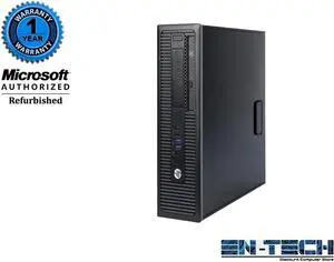 HP Elitedesk 800 G1 SFF PC - Intel Core i5 4570 4th Gen 3.20 GHz 16GB 1TB SSD DVD-ROM Windows 10 Home 64-Bit