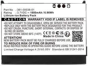 Replacement 010-11143-00, 361-00038-01 Battery for Garmin Nuvi 500, Nuvi 510, Nuvi 550, Zumo 220, Zumo 600, Zumo 650, Zumo 660, Zumo 660LM, Aera 500, Aera 510, Aera 550, Aera 560 Replacement 010-11143-00, 361-00038-01 Battery for Garmin Nuvi 500, Nuvi 510, Nuvi 550, Zumo 220, Zumo 600, Zumo 650, Zumo 660, Zumo 660LM, Aera 500, Aera 510, Aera 550, Aera 560