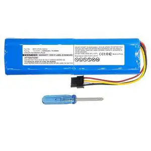 5200mAh BRR-2P4S-5200S Battery Replacement Compatible with Xiaomi Mijia Roborock S4, S5, S6, S7, S50, S51, S52, S55, T4, T6, T7, T60, T61, T65, E4 Robot Vacuum 5200mAh BRR-2P4S-5200S Battery Replacement Compatible with Xiaomi Mijia Roborock S4, S5, S6, S7, S50, S51, S52, S55, T4, T6, T7, T60, T61, T65, E4 Robot Vacuum