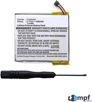 380mAh TL284443 Battery Replacement for Nest Learning Thermostat (3rd Generation) A0013 T3007ES T3008ES