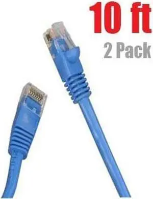 Pro iMBA Series - 75 ft (10 PACK) Cat6 Shielded Patch Cable Molded Blue