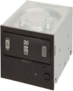 Lite-On Super AllWrite IHAS124-04 24X SATA DVD+/-RW Dual Layer Drive (Black), Bulk - BULK