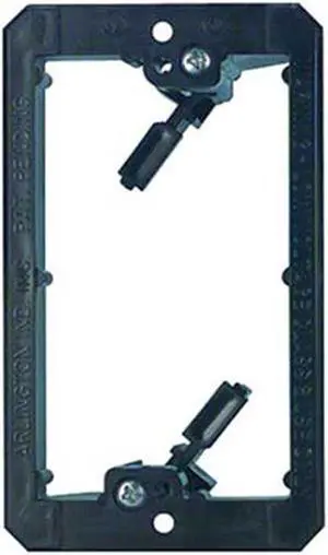Mounting Bracket Plastic Single Gang Low Boltage 100/box