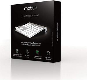 Mobee Technology Magic Numpad - Compatible for Apple Magic Trackpad with 3 Transparent Calculator Mode Layouts (MO6210)