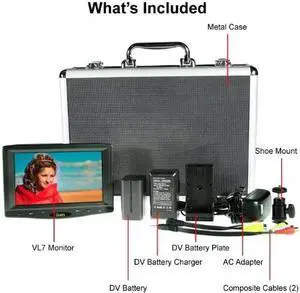 Ikan VL7-DK-P VL7 Deluxe Kit for Panasonic (Black)