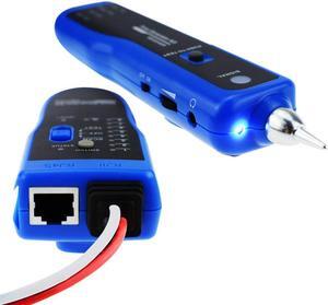 iMBAPrice Wire Tracker for Network (RJ45) UTP/STP/Cat5/Cat6 and Telephone (RJ11) Line Finder Diagnose Tone Tracer Cable