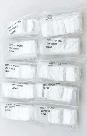 Mini Zip Lock Bags X Inch 1000 Bags (1 x 1 Inch)