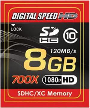 Digital Speed Professional 8 GB SDHC
